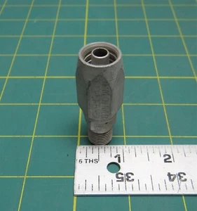 Parker 9/16-18 Thread Hydraulic Male Fitting/Coupling 6-Hose Size 1/3" Hose Diam - Picture 1 of 4