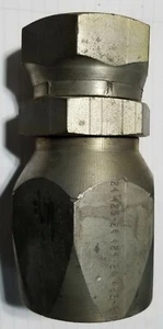 425-20-FJX, Weatherhead, 1 1/4" FJX x 1 1/4", 2 Wire  Reusable Hydraulic Fitting - Picture 1 of 1