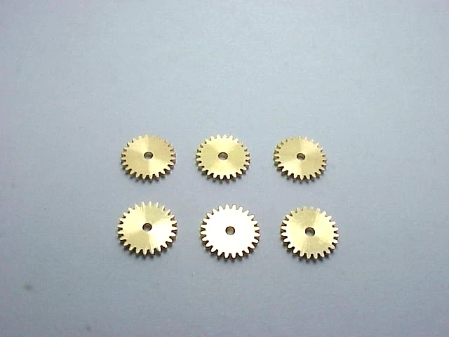 MAGNA TRACTION 6 STOCK IDLER GEARS WITH SMALL HOLE. NEW - Image 1 of 1