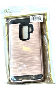 Pink & Black Protective Phone Case for Samsung Galaxy S9 Plus - Picture 1 of 3