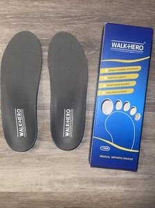 Walk Hero Orthotic Insoles Men's 5-5.5 / Women’s 7-7.5 - Picture 1 of 1