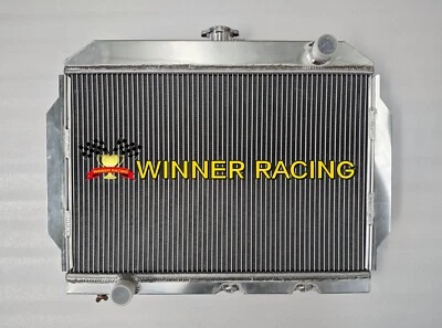 👍Radiador de aluminio para AMC American Motors Rambler/AMX/Rebel/Wagon 1958-1978 Foto 1 de 4