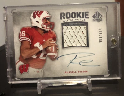 2012 SP Authentic /885 Russell Wilson #272 RPA Rookie Patch Auto RC Badgers 🔥🏈 - Image 1 of 2