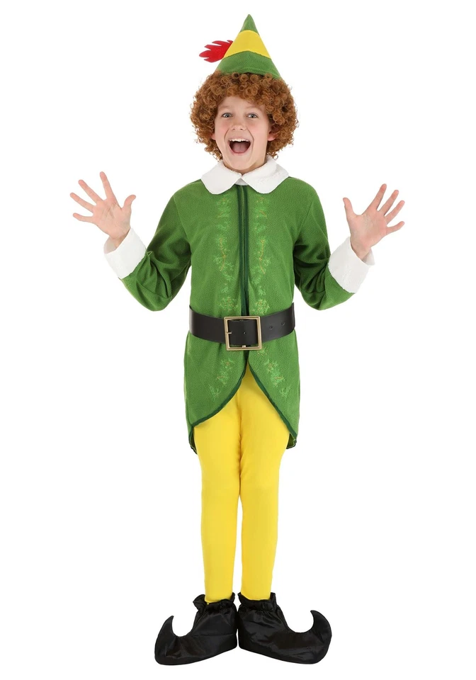 Kid's Buddy the Elf Costume - Image 1 of 1
