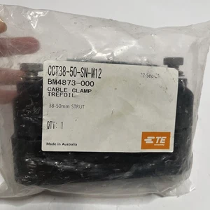 TE Connectivity BM4874-000 38-50mm Strebe Kabelklemme Trefoil CCT38-50-SN-M12 NEU - Bild 1 von 7