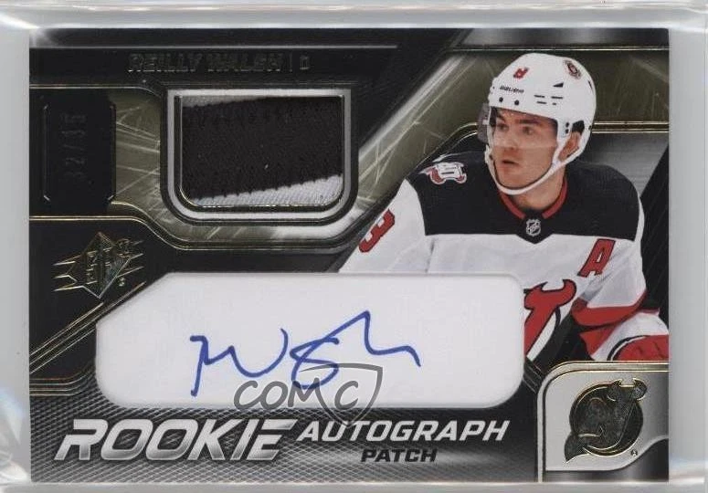 2022-23 SPx Rookie Jersey /35 Tier 1 Reilly Walsh #RW RPA Patch Auto RC - Image 1 of 2