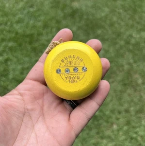 Vintage Duncan Jeweled Tournament Yo-Yo Giallo - Foto 1 di 9