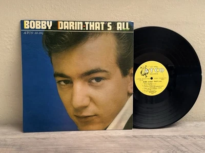 BOBBY DARIN THAT'S ALL HARP ATCO LABEL MONO "BEYOND THE SEA" 'MACK THE KNIFE" LP - Image 1 of 3