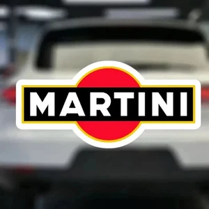Martini Racing Sticker Decal Vinyl car bike laptop Scooter sponsor logo moto - Picture 1 of 7