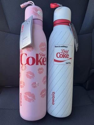 Owala Freesip Twist Diet Coke Cant Fix & Diet Coke Kisses 24oz Bundle NEW!!! - Image 1 of 4