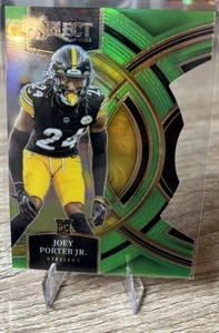 2023 Panini Select #179 Joey Porter Jr. Rookie Orange Prizm Die Cut /499 - Bild 1 von 3