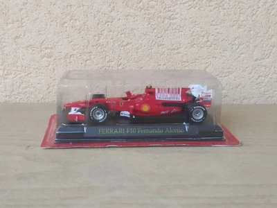 Ferrari F10 Fernando Alonso Del 2010 Modellino Die Cast 1/43 Formula 1 Altaya - Immagine 1 di 4