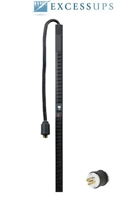 APC AP7862 Metered Rack PDU 0U, 208V 3PH, 5700W 20A, Output:(42)5-20R - Refur... - Image 1 of 2
