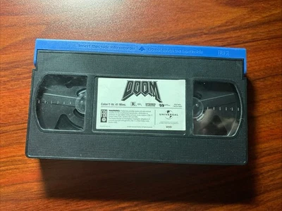 DOOM (2006) VHS Karl Urban Dwayne The Rock Johnson Ultra Rare!!! - Image 1 of 3