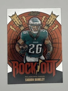 2024 Panini Absolute - Rock Out Saquon Barkley #RO-SBY - Picture 1 of 2