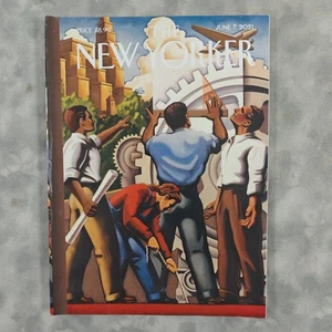 The New Yorker Magazine June 7, 2021 Issue | Workers & Gears Cover - Picture 1 of 1