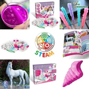 Science4you Unicorn Scientist Science Activity School Project Experiment Book - Picture 1 of 8