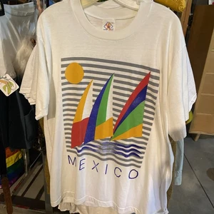 Camiseta Vintage México XL Veleros - Imagen 1 de 14