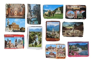 Italy Italian Rome Bologna vintage post cards lot of 11 some cancellations - Picture 1 of 5