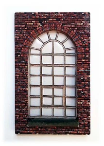 LC01 - Laser Cut Large Arched Window OO scale pack of 6 Smart Models - Picture 1 of 4
