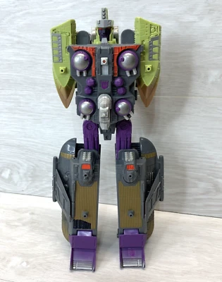 Transformers Armada Tidal Wave Toy 2003 Hasbro Green Purple Grey Incomplete 12" - Image 1 of 4