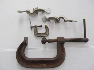 ABRAZADERAS - VINTAGE C - ABRAZADERA - Nº 404 + PONY 231 + FISHER CASTALOY + 4º. cantidad 4 - Imagen 1 de 11