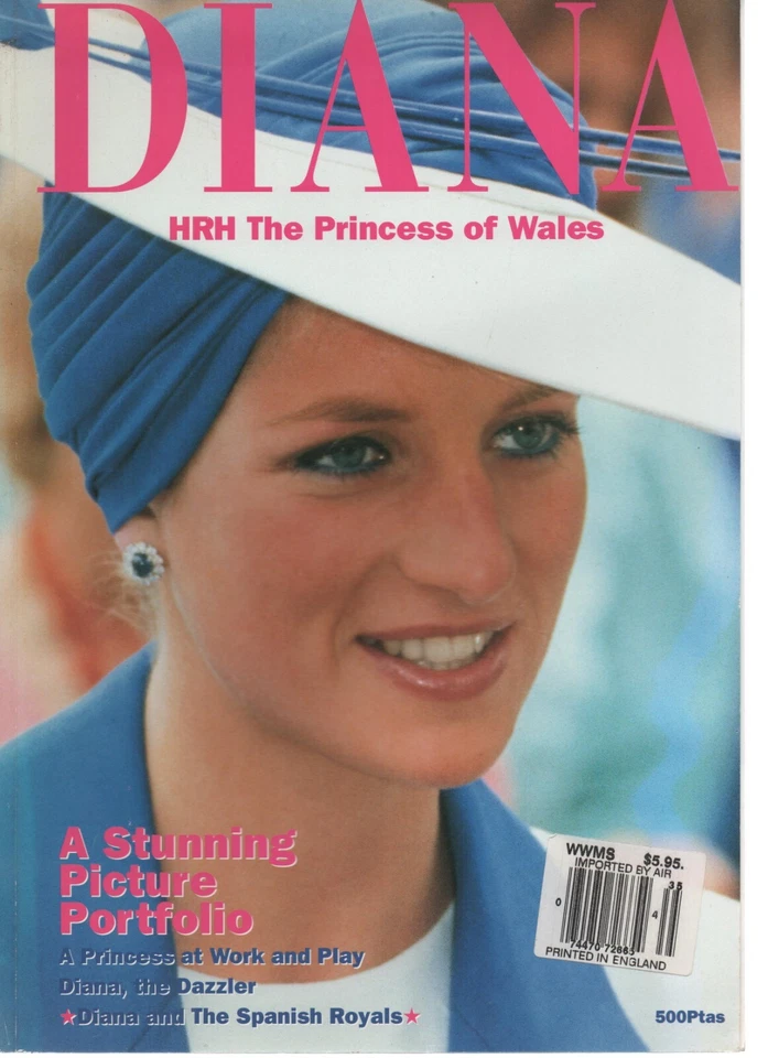 Diana: HRH The Princess Of Wales 1992 Published by Headway PB Vintage good shape - Image 1 of 1