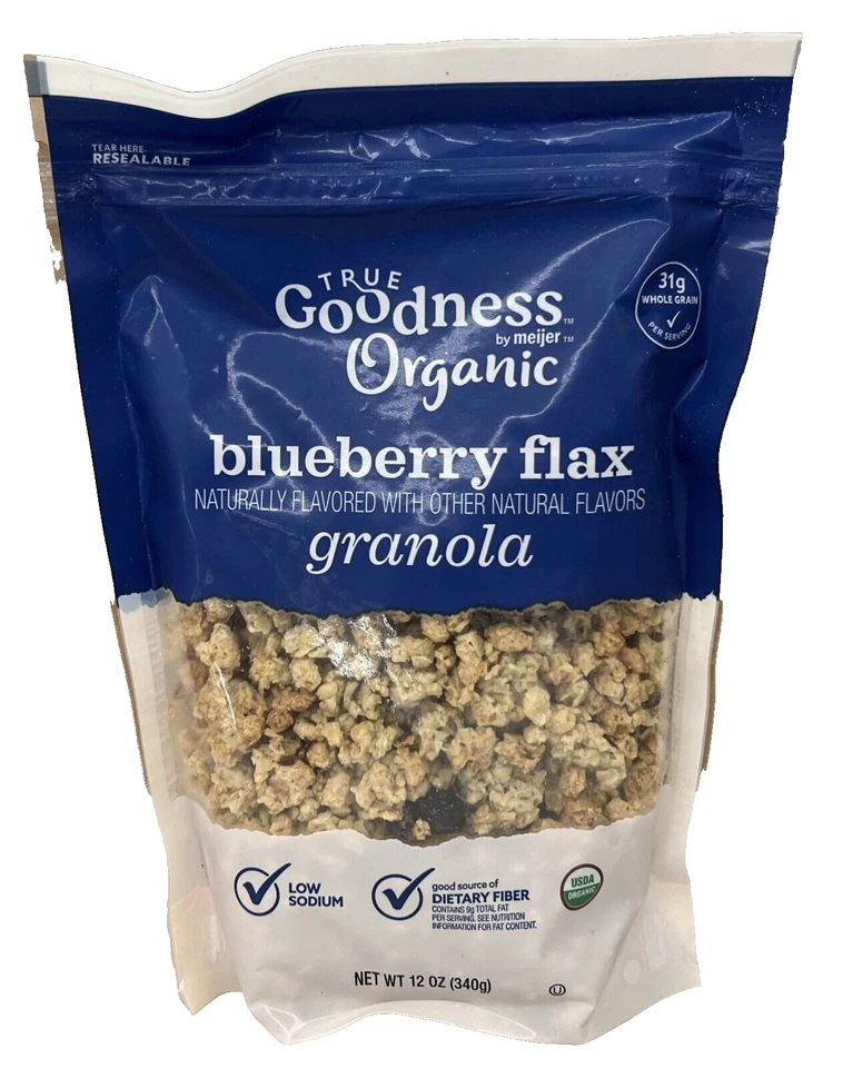 Granola True Goodness de Meijer lino arándano 12 oz Foto 1 de 1