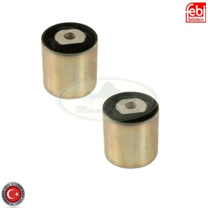 LAND ROVER UPPER SUSPENSION ARM FRONT BUSH BUSHING SET x2 RR 03-12 LR018345 FEBI - Picture 1 of 1