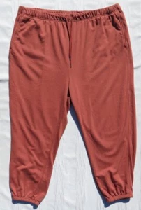 OLD NAVY US Women’s 3X Cherry Birch Cotton Terry Sweatpants Lounge Pants Jogger - Picture 1 of 5