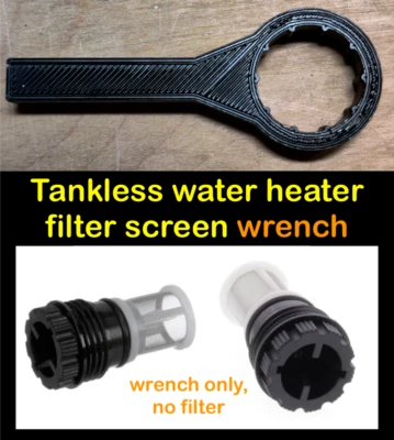 THE ORIGINAL Rinnai wrench tankless heater filter screen H98-510-S / H98510S