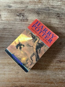 Harry Potter & the Goblet of Fire Rowling British Edition Bloomsbury Soft Cover - Picture 1 of 6