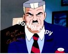 ED ASNER signed 8x10 Photo Spider-Man: The Animated Series J. Jonah Jameson JSA