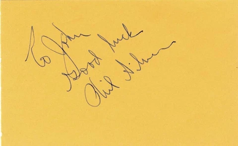 PHIL SILVERS - INSCRIBED SIGNATURE Cover