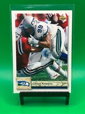 Cortez Kennedy #495 Upper Deck 1992 Football Card - Image 1 of 2