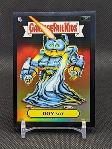 2021 Topps Garbage Pail Kids Series 4 Chrome AN5a Roy Bot Black Refractor 06/99 - Picture 1 of 3