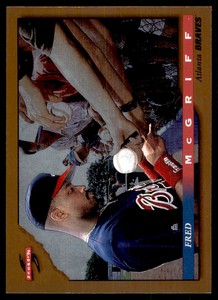 1995 PINNACLE FRED MCGRIFF BX2=E141 #12