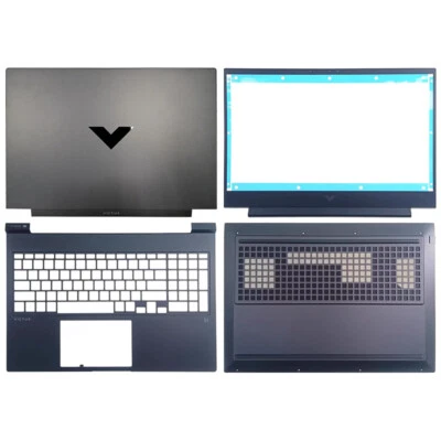 New for HP Victus 9 16-R 16-S TPN-C169 C170 LCD Back Cover+Bezel+Palmrest+Bottom - Image 1 of 4