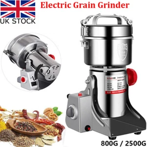 Electric Grain Grinder Commercial Spice Grinder Stainless Steel 25000 U/min - Picture 1 of 37