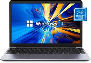 CHUWI 14.1'' Laptop Computer PC Windows 11 Home PC 2.7GHz 8GB 256GB HD WIFI - Picture 1 of 6