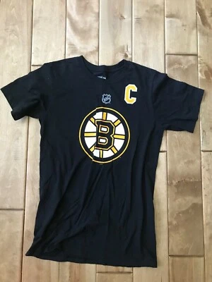 (U) ¡Usado una vez! CAMISETA BOSTON BRUINS NHL CHARA #33 NEGRA PARA HOMBRE TALLA PEQUEÑA Foto 1 de 4