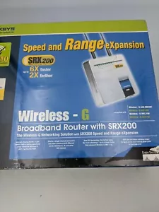 Linksys WRT54GX2 54 Mbps 4-Port 10/100 Wireless G Router - Picture 1 of 5