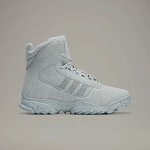 Zapatillas altas de cuero con flecos Y-3 GSG9 Clear Onix IG2923 Talla: 10,5 - Imagen 1 de 10