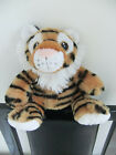 5" Wwf Ginger White Tiger Embroidered Eyes Panda Soft Cuddly Toy Next Easter Zoo