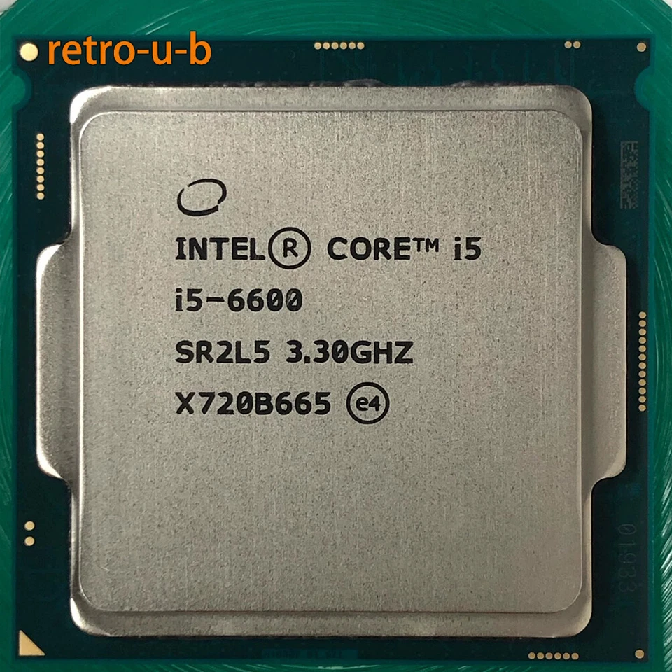 6Th Gen Intel Core i5-6600 LGA1151 CPU Processor 3.3GHz Quad-Core Skylake SR2L5 - Image 1 of 1