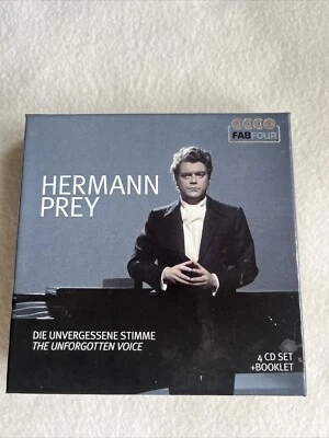 Hermann Prey- Die Unvergessene Stimme The Unforgotten Voice 4 CD’s Top - Bild 1 von 4