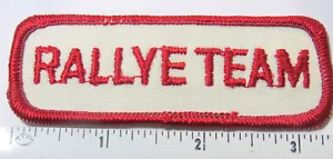 Rallye Racing Team Patch - Bild 1 von 3