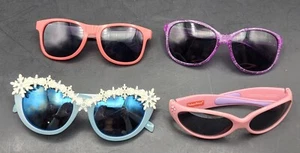 Child Sunglasses Lot of 4 Assorted Fun Colors - Picture 1 of 5