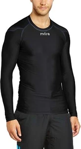 Mitre Neutron Compression Base Layer Crew Neck, Black, Size - Extra Large - Picture 1 of 5