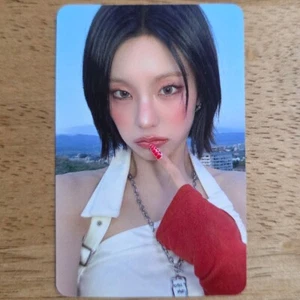 Tarjeta fotográfica oficial Yeji Apple Music POB Itzy Girls Will Be Girls genuina - Imagen 1 de 2